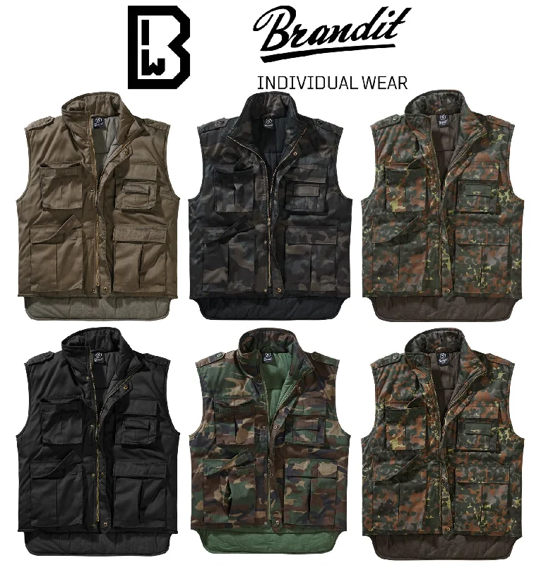 Brandit 4014 Men's Ranger Tactical Fishing Waistcoat