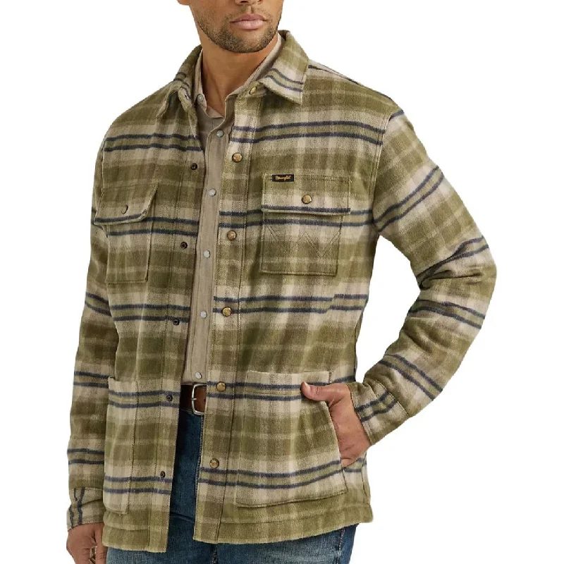 Wrangler Flannel Men's Shirt Jacket