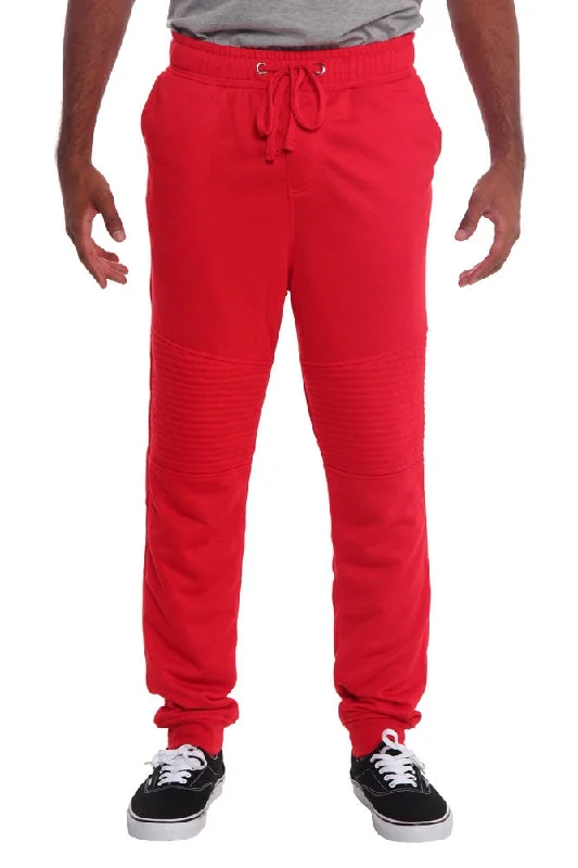 French Terry Biker Jogger Pants