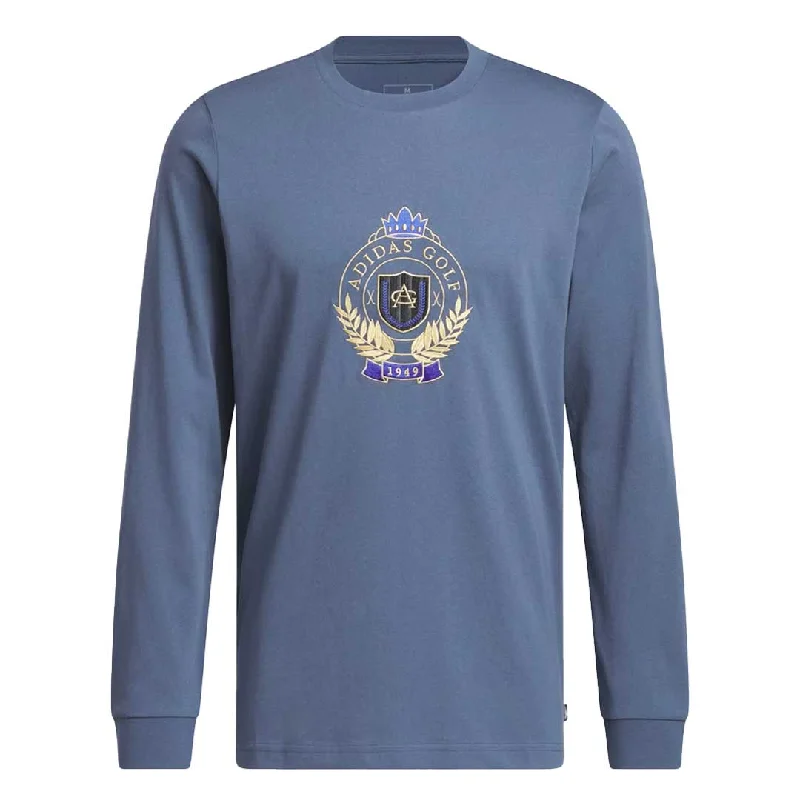 adidas - Men's Go-To Crest Graphic Long Sleeve T-Shirt (IN6349)