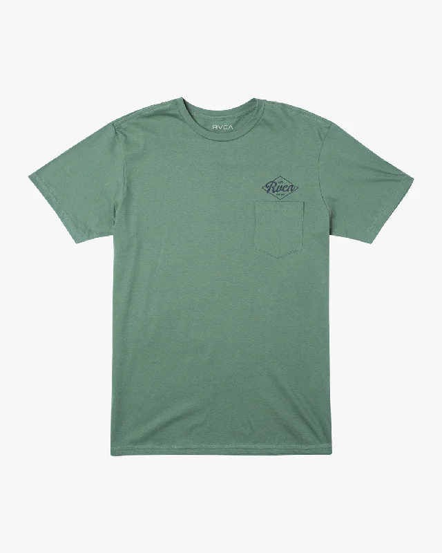 RVCA Plate Tee - Spinach