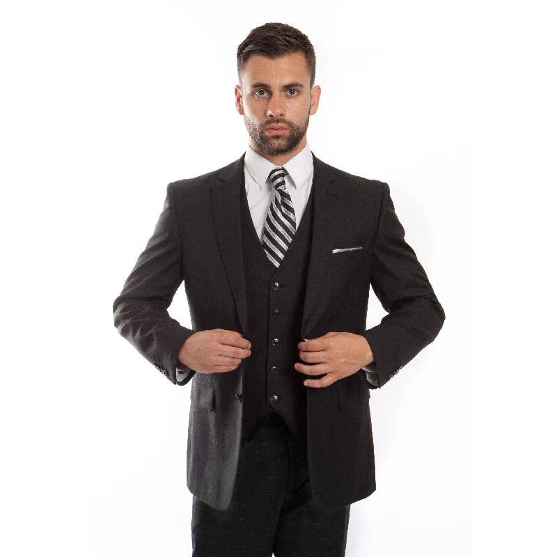 Mens Vintage Jacket Suits Notch Lapel Suit Set