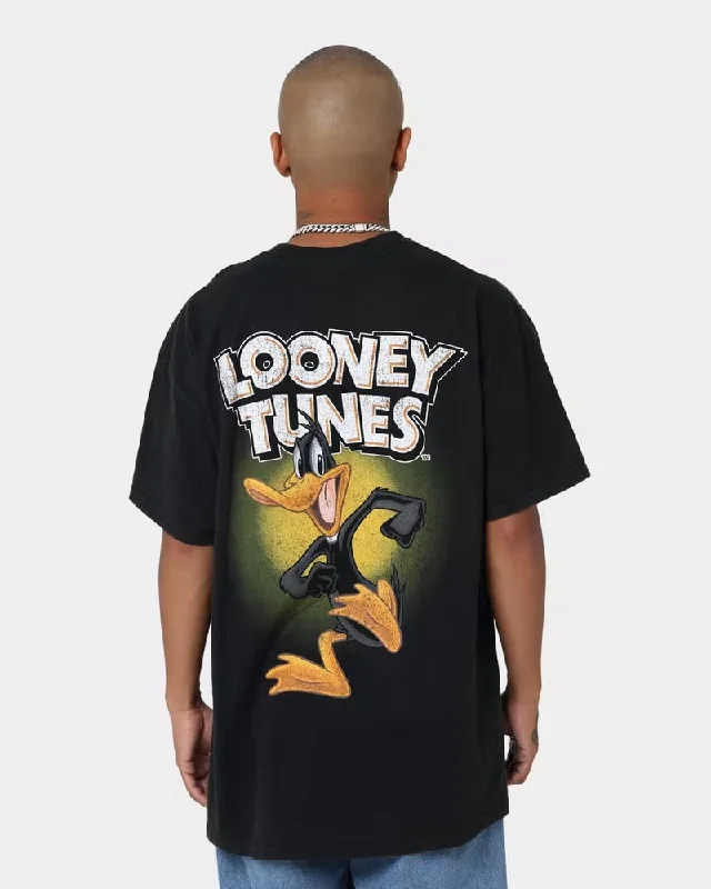 Goat Crew X Looney Tunes Daffy Vintage T-Shirt Black Wash