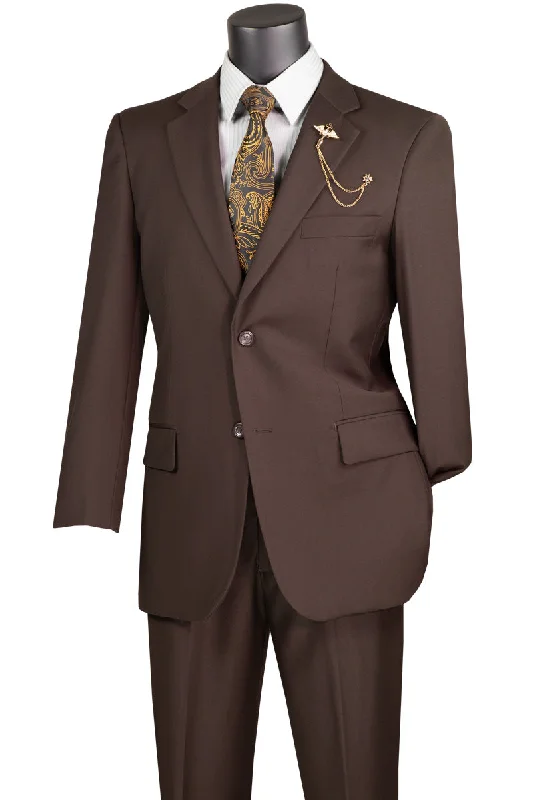 Vinci Men Suit F-2C900C-Brown