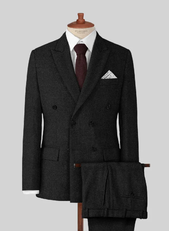 Highlander Black Tweed Suit