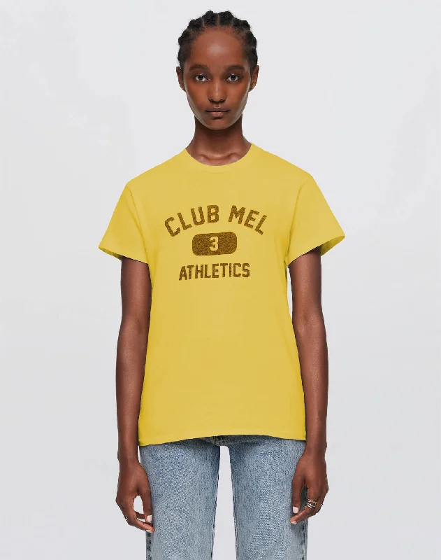 Tubular "Club Mel" Tee - Golden Yellow