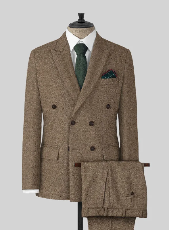 Highlander Light Tobacco Tweed Suit