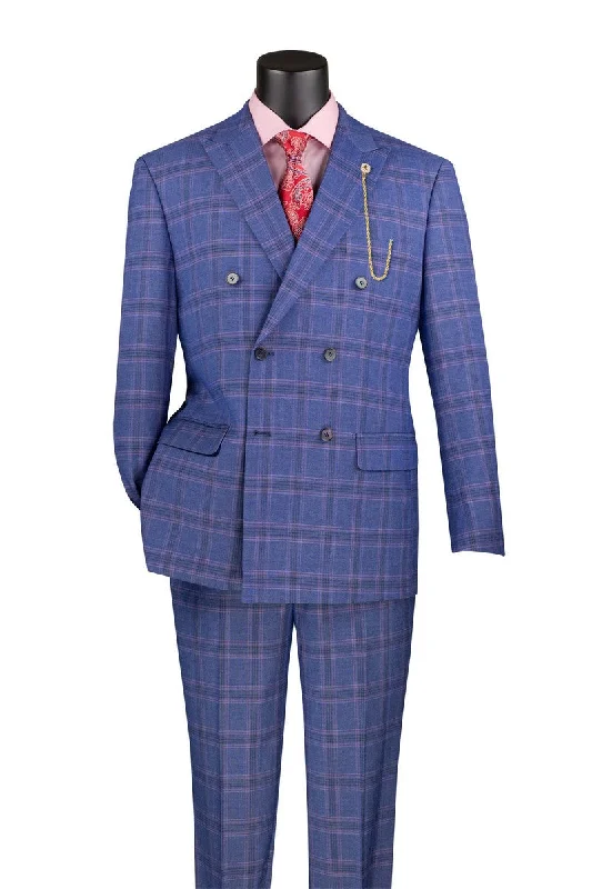 Vinci Men Suit MDW-2C-Blue