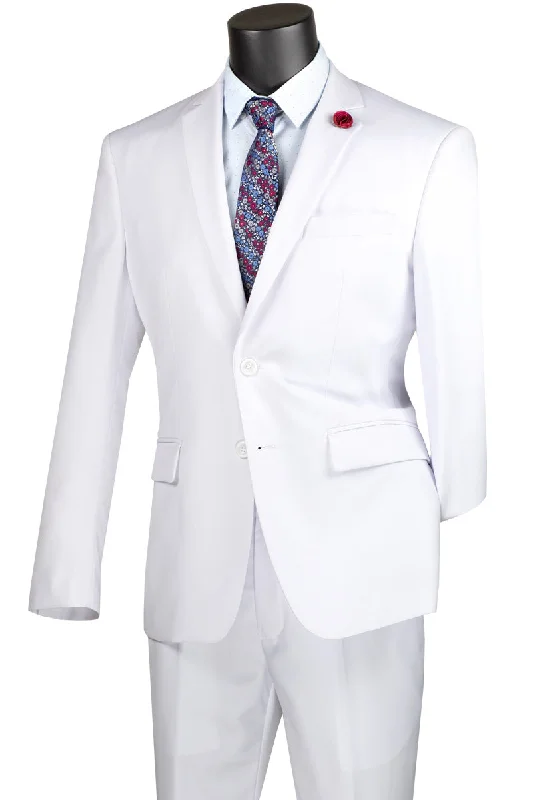 Vinci Men Suit F-2C900C-White