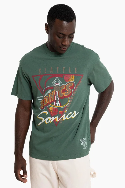 Sonics Tri Logo Tee | Sonics Green