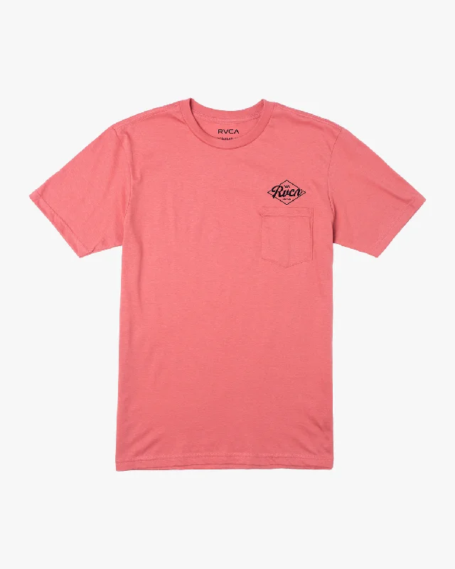 RVCA Plate Tee - Dusty Pink