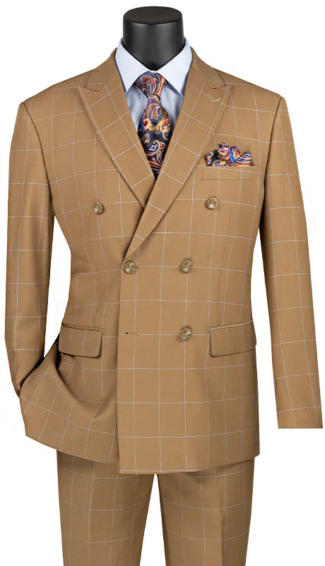 Vinci Men Suit MDW-1C-Camel