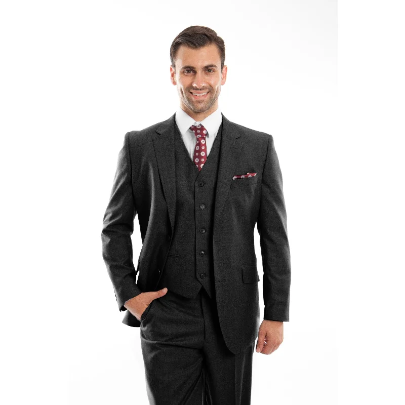 Mens Vintage Jacket Suits Notch Lapel Suit Set