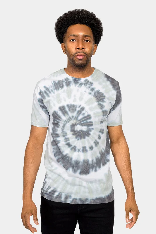 Pastel Spiral Tie Dye Cotton Shirt