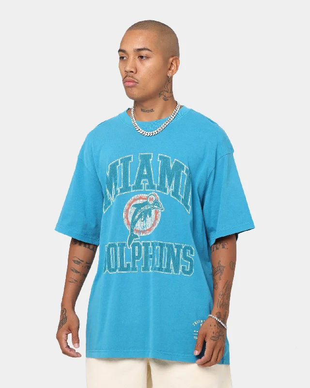 Mitchell & Ness Miami Dolphins Vintage Ivy Arch T-Shirt Teal