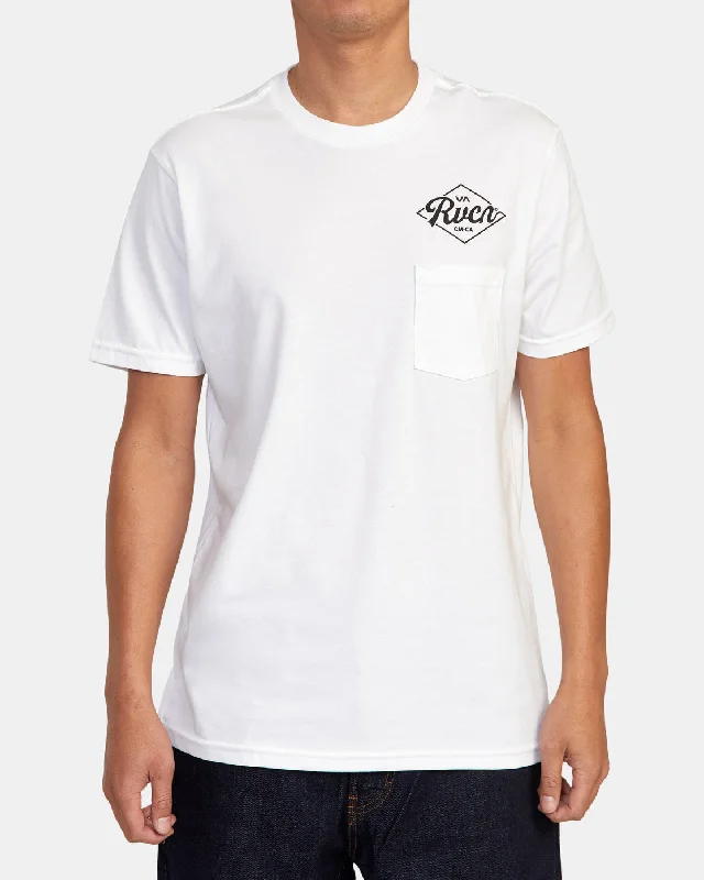 RVCA Plate Tee - White