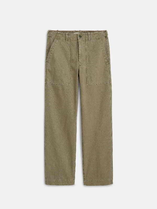 Field Pant in Herringbone