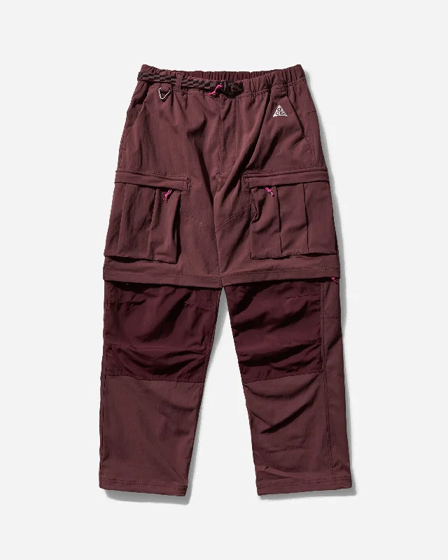 Men's ACG Smith Summit Cargo Pants Burgundy Crush