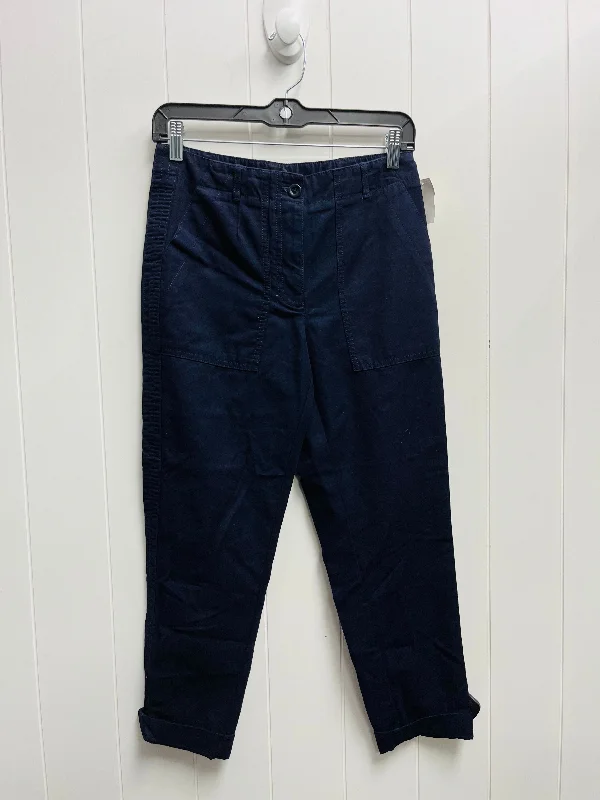 PANTS CARGO & UTILITY TALBOTS in NAVY, Size: 2PETITE