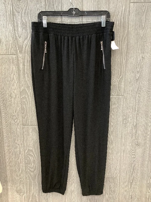 Pants Joggers By Chicos In Black, Size: 8