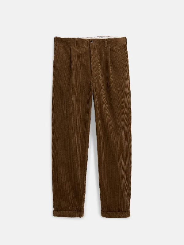 Standard Pleated Pant in Corduroy