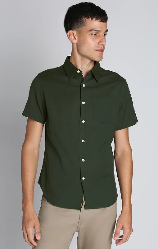 Cotton Linen Short Sleeve Shirt