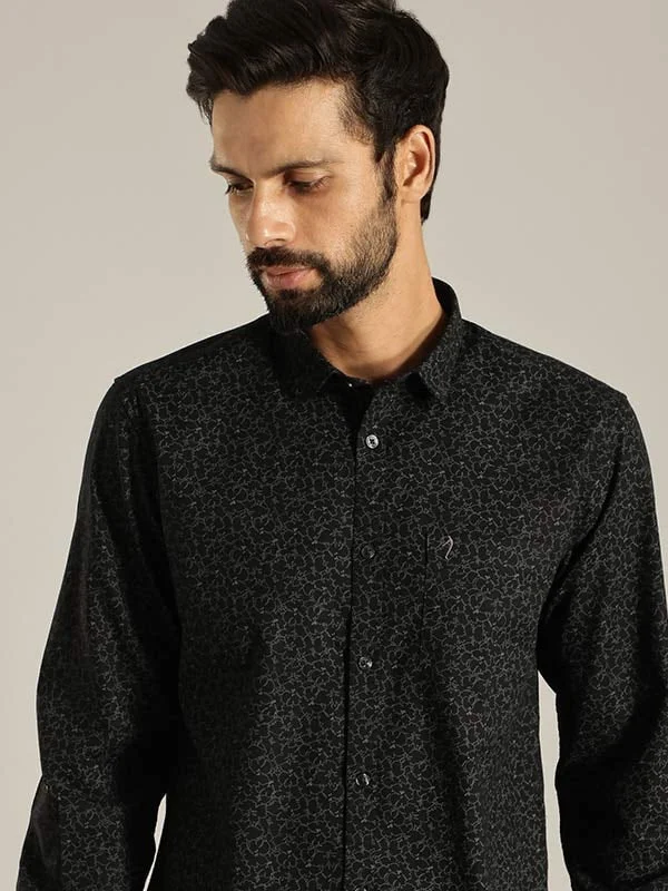 Men Printed Full Sleeve Cotton Shirt