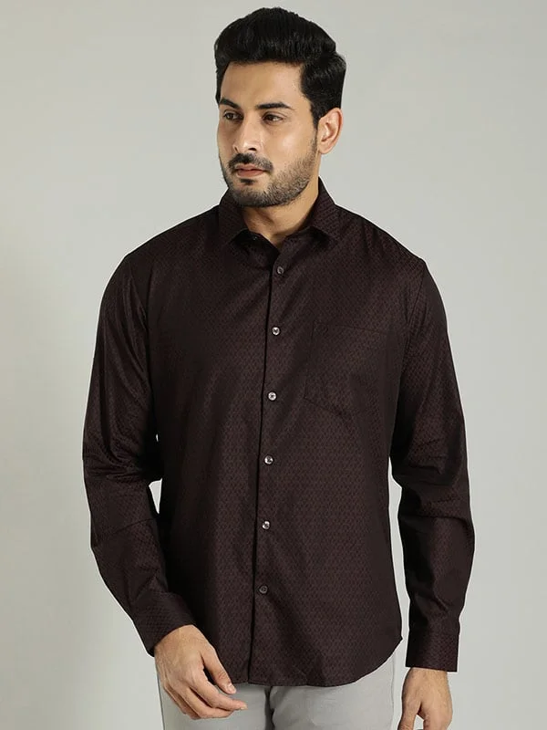 Men Printed Full Sleeve Cotton Shirt