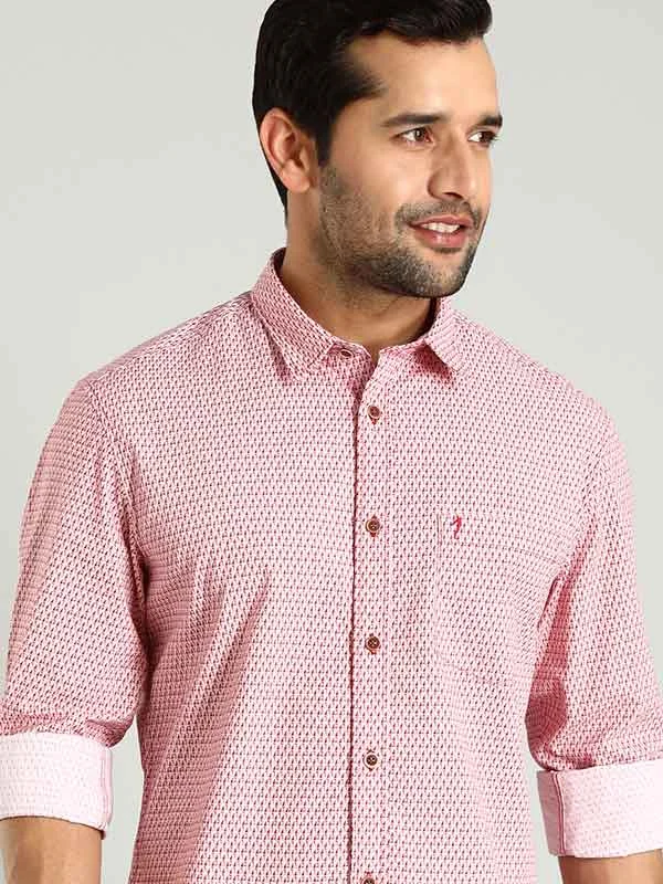 Men Printed Full Sleeve Cotton Shirt