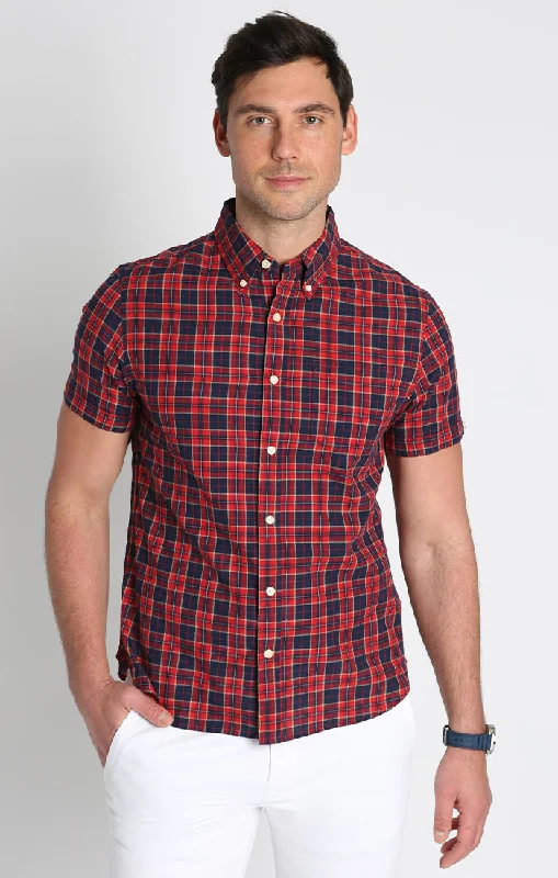 RED PLAID MADRAS