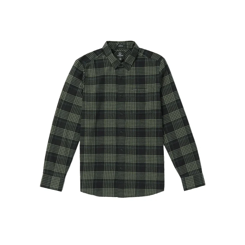 Caden Plaid Long Sleeve Flannel